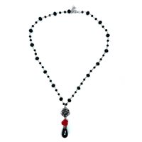 Collier Madame Black Femme in Argent Cristallo MB CL ROSA 01 - MB CL ROSA 01